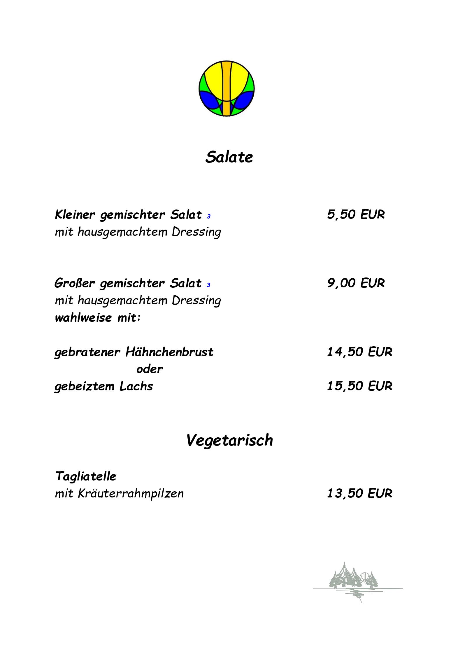 Speisekarte