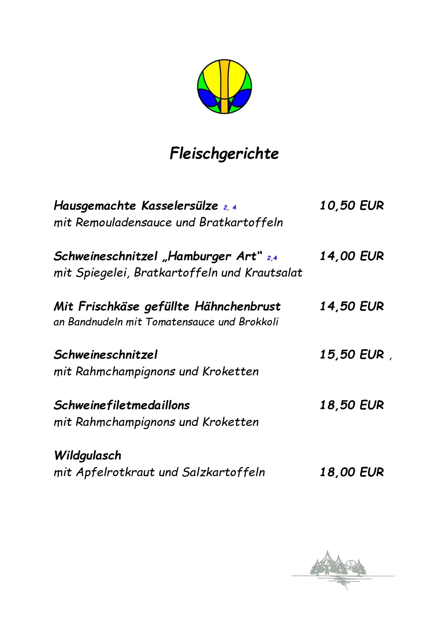 Speisekarte