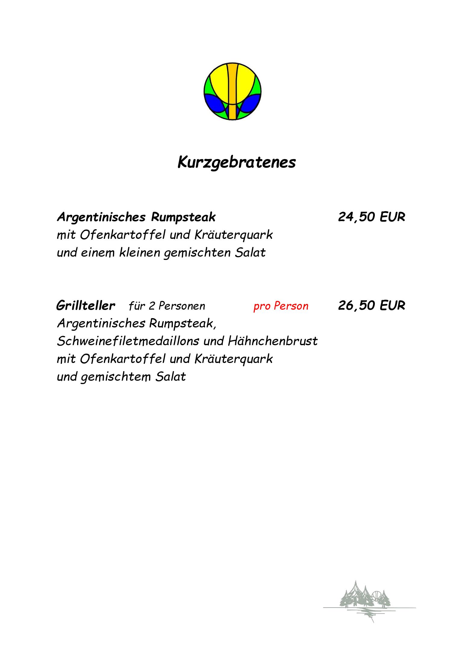 Speisekarte