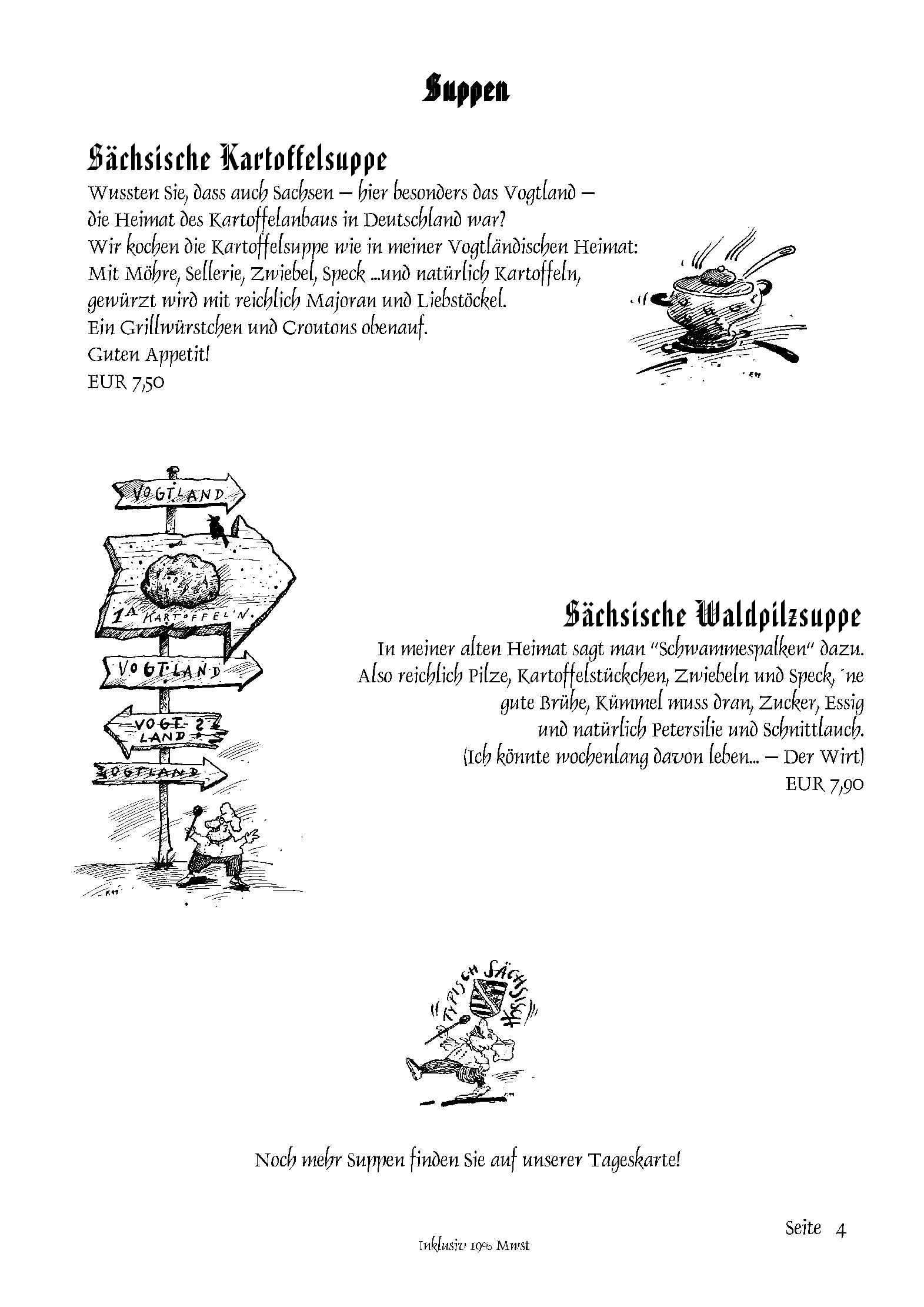 Speisekarte