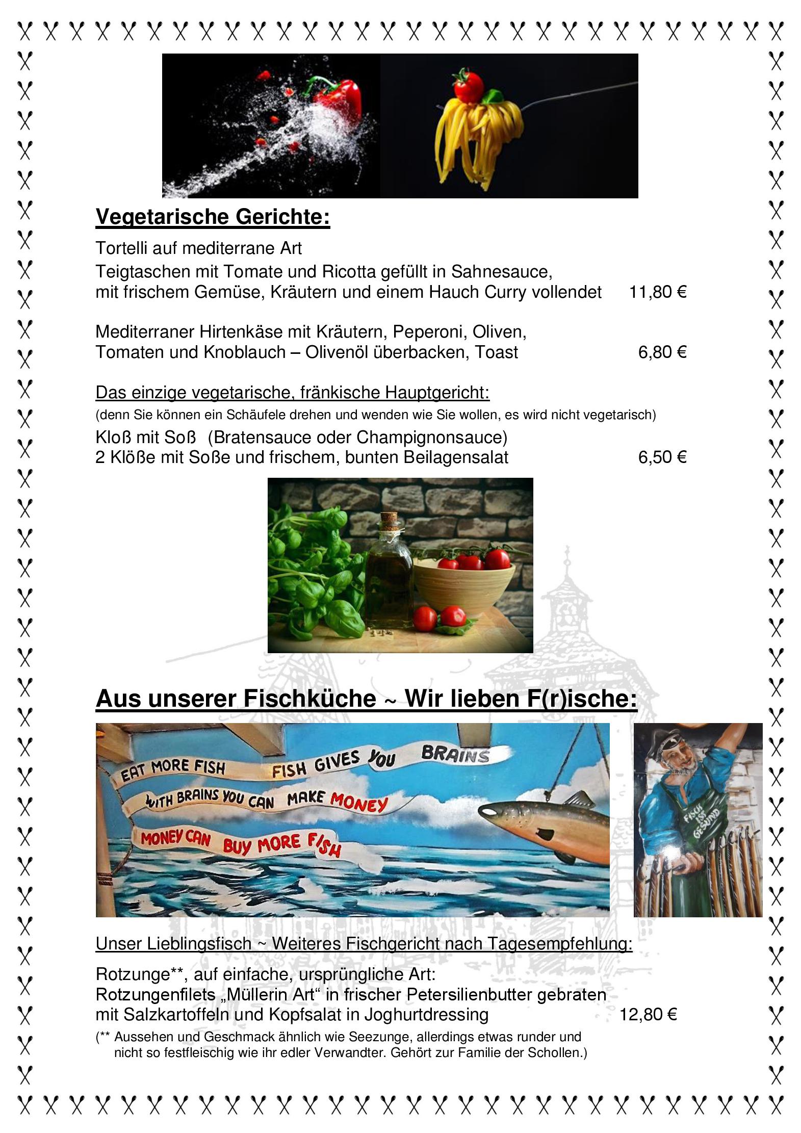 Speisekarte