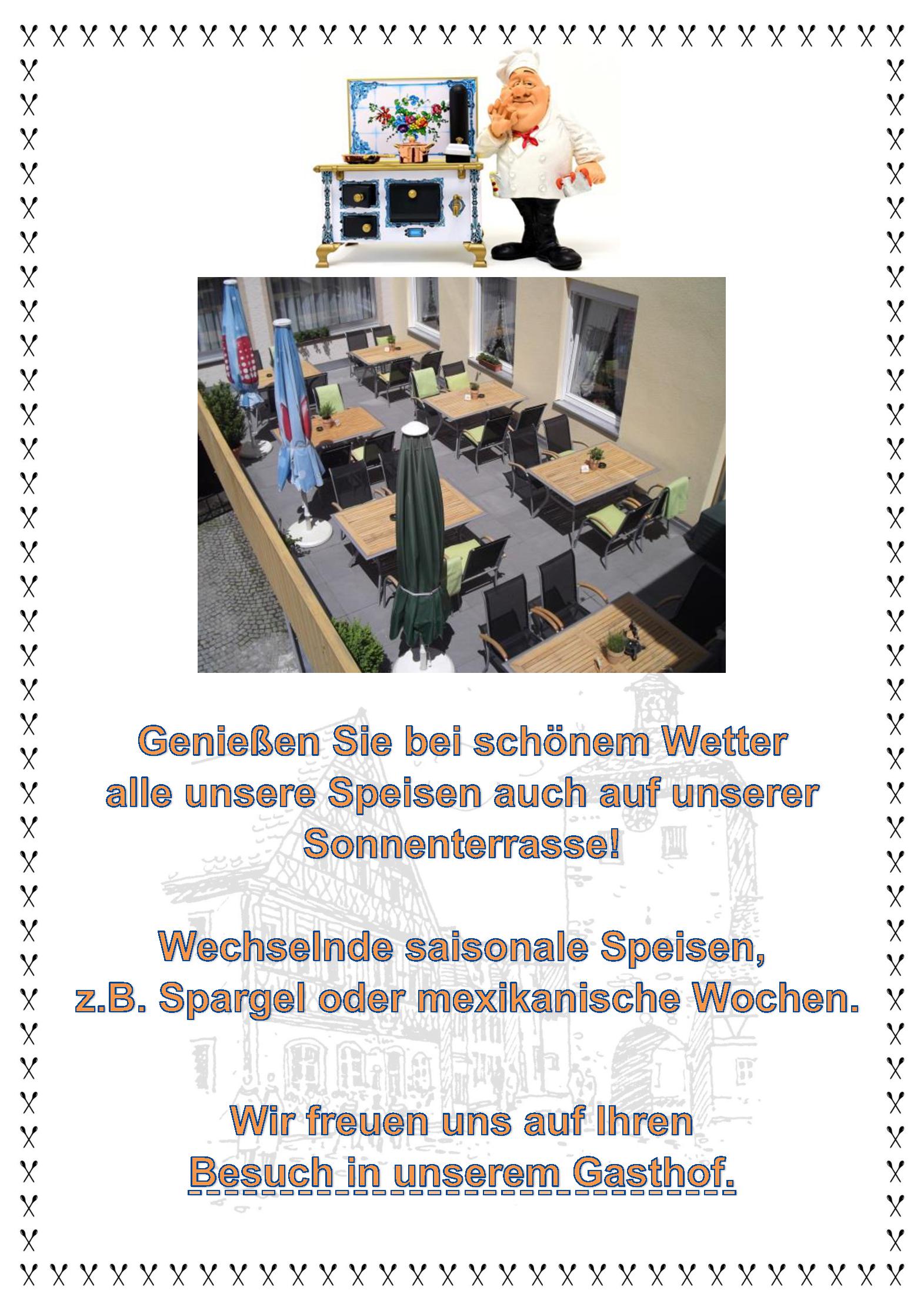 Speisekarte