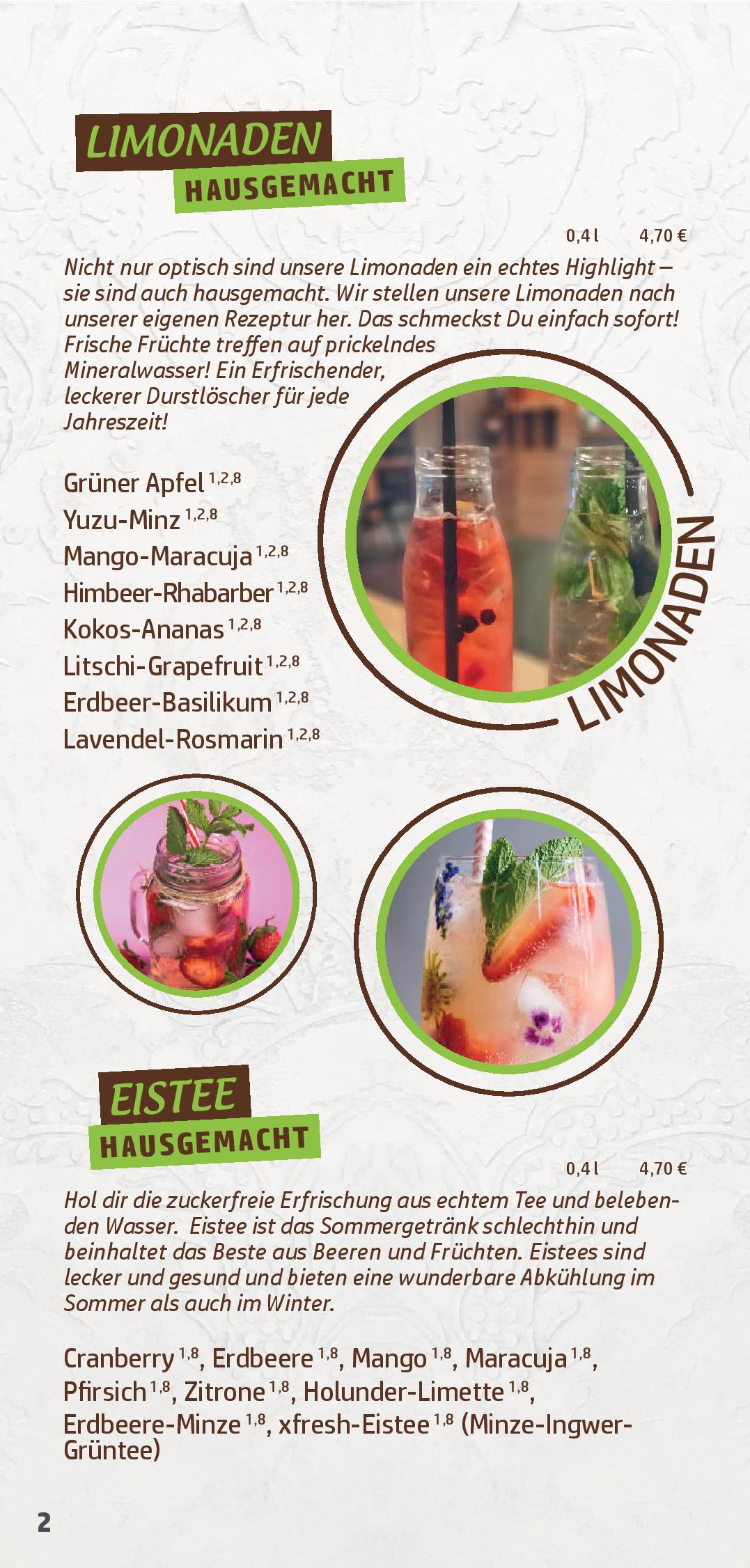 Speisekarte