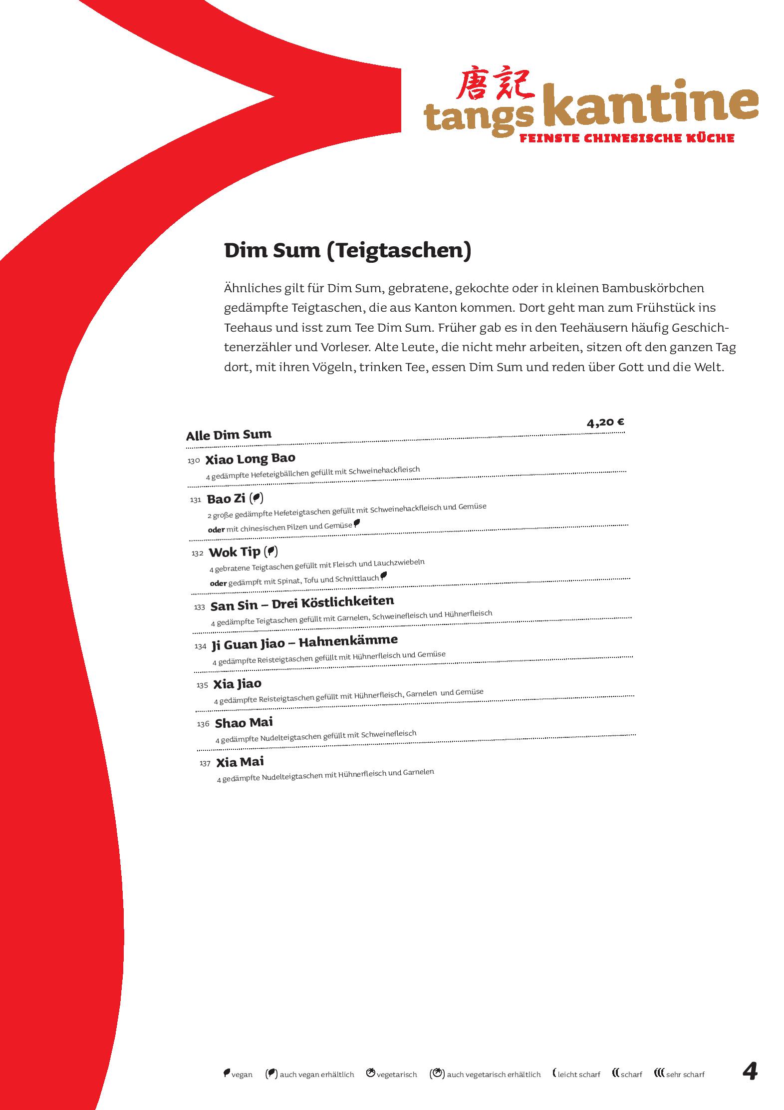 Speisekarte