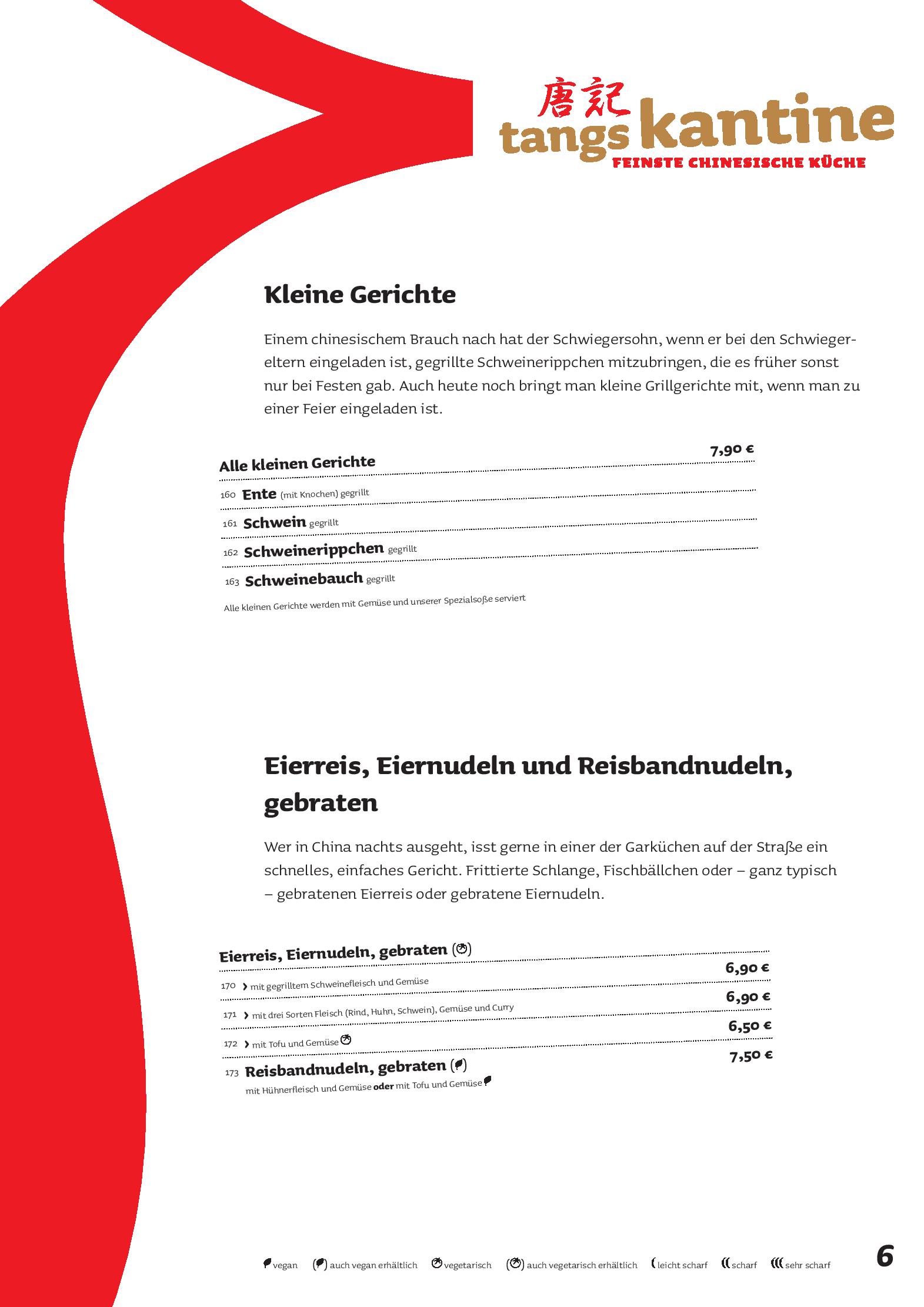 Speisekarte