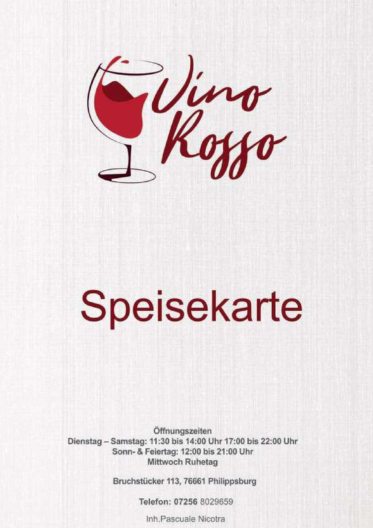 Speisekarte