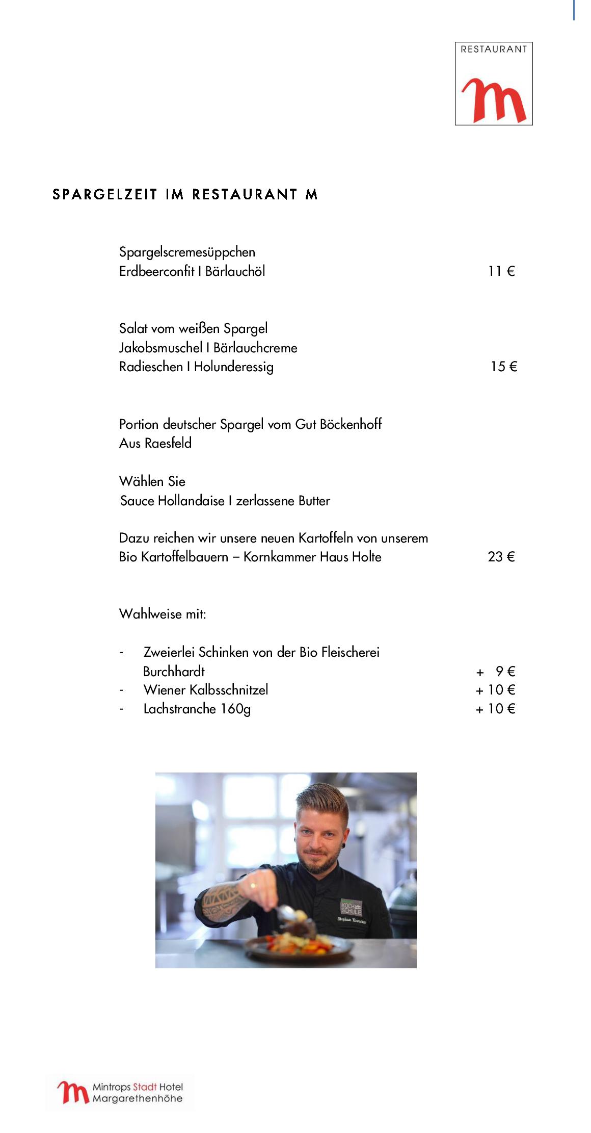 Speisekarte