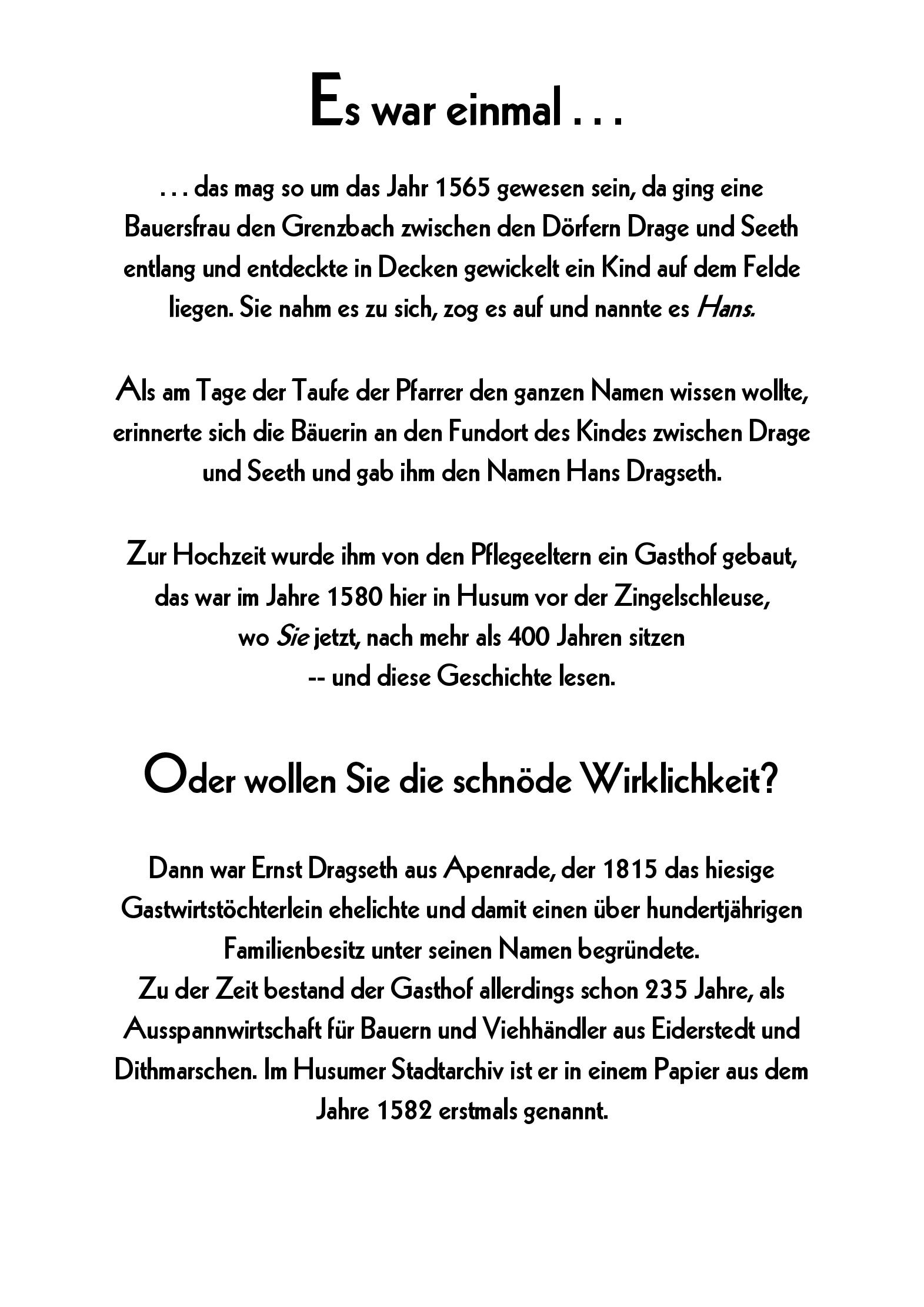 Speisekarte