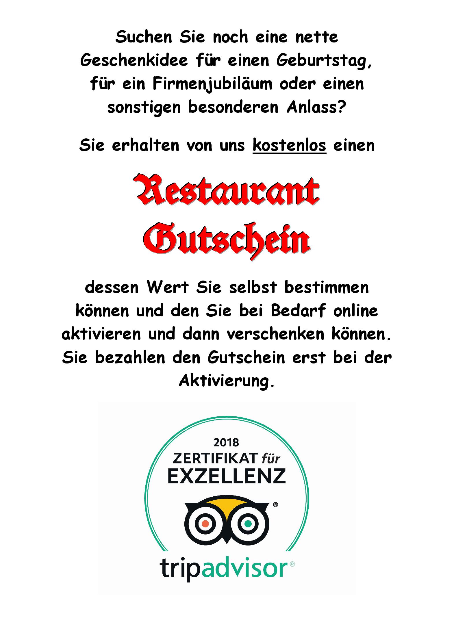 Speisekarte