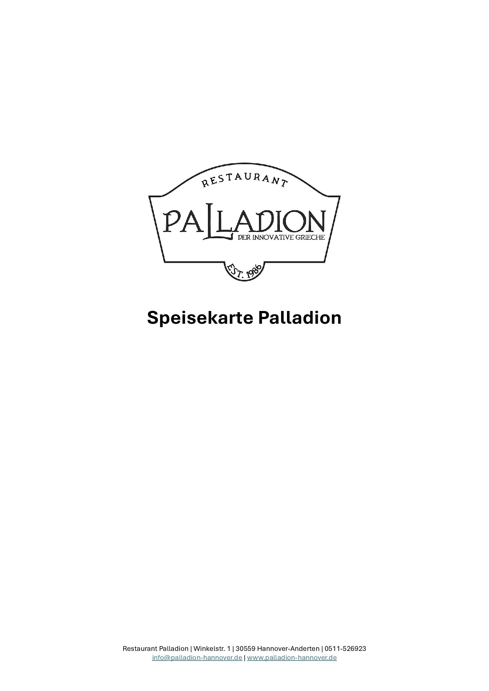 Speisekarte